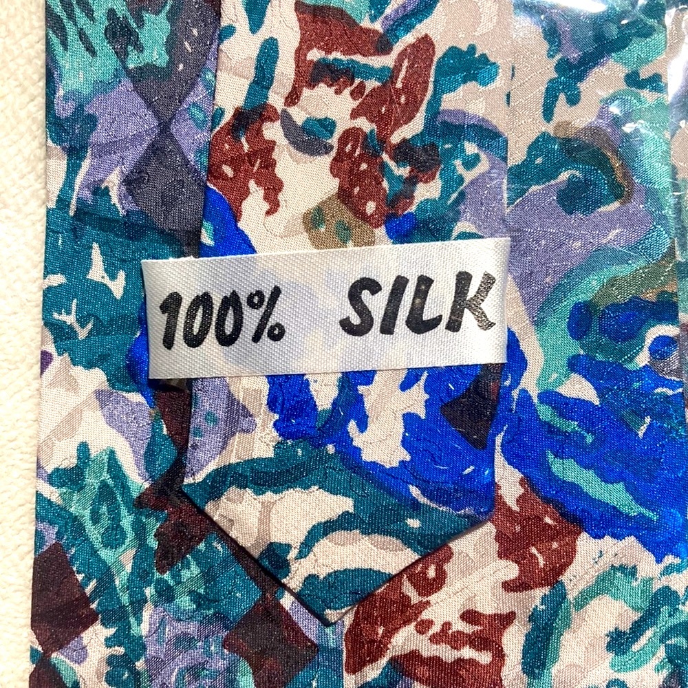 Unisex / Men’s 100% Silk Ties 54” Quantity: 5 Multicolor NWT See Pictures - Picture 2 of 7
